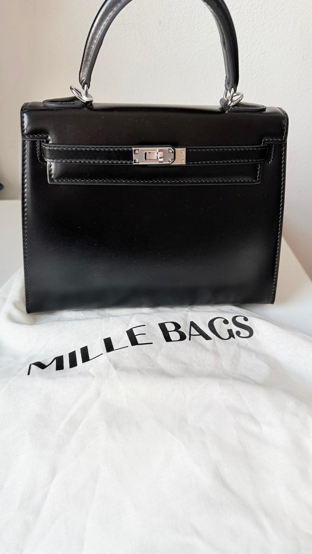 Mille Bags Black Seline Handcrafted Handbag Designer Inspired