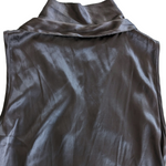 Etro Silver Silk Top Size 44/8