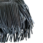 Rebecca Minkoff Finn Black Fringed Crossbody
