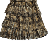 BCBGeneration Gold Dress Size 12