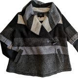 Line Striped Coat Size XS