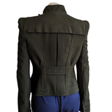 BCBGB Wool Moto Jacket Size Medium