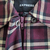 Express Plaid Coat Size 7/8