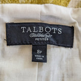 Talbots Cropped Blazer Size 8P
