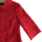 Banana Republic Red Coat Size Medium