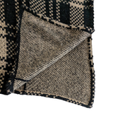 St John Plaid Poncho Size Medium