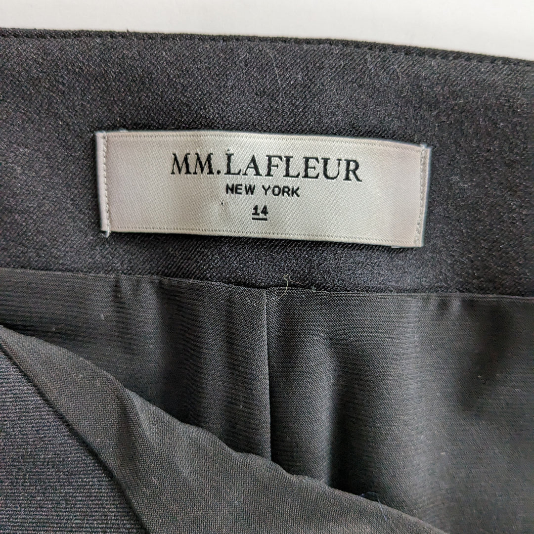 MM Lafleur Black Pencil Skirt Size 14