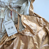 Free People Rose Gold Windbreaker Size Medium NWT