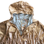 Free People Rose Gold Windbreaker Size Medium NWT
