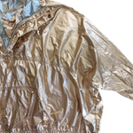Free People Rose Gold Windbreaker Size Medium NWT