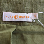 Tory Burch Avery Embellished Linen Blend Blazer Size 12