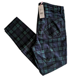 Vineyard Vines Plaid Velvet Jeans Size 12