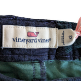 Vineyard Vines Plaid Velvet Jeans Size 12
