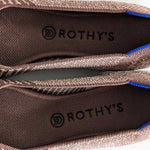 Rothy's Desert Metallic Flats Size 10