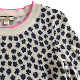 J. Crew Scattered Daisies Cashmere Sweater Size XXS
