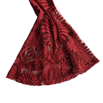 Fashion Nova Red Lace Mini Dress Size XS