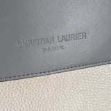 Christian Laurier Color Block Leather Bag