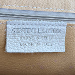Christian Laurier Color Block Leather Bag