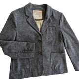 Cartonnier Grey Flannel Blazer Size 8