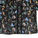Gracia Print Tie Neck Blouse Size Small