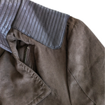 The Limited Faux Suede Moto Jacket Size Large