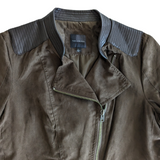 The Limited Faux Suede Moto Jacket Size Large