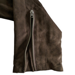 The Limited Faux Suede Moto Jacket Size Large