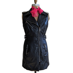 Zara Faux Leather Dress Size Large
