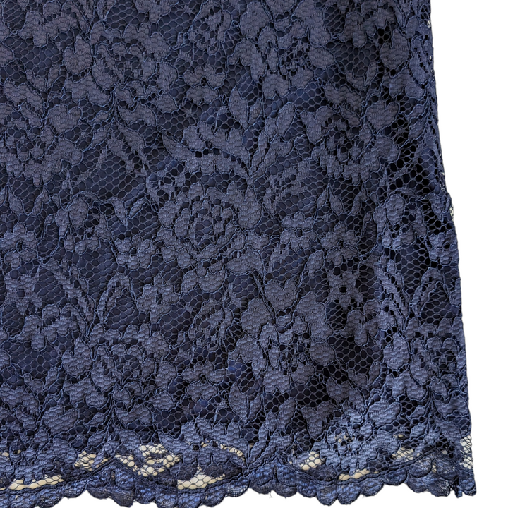 Cynthia Steffe Navy Lace Cocktail Dress Size 8