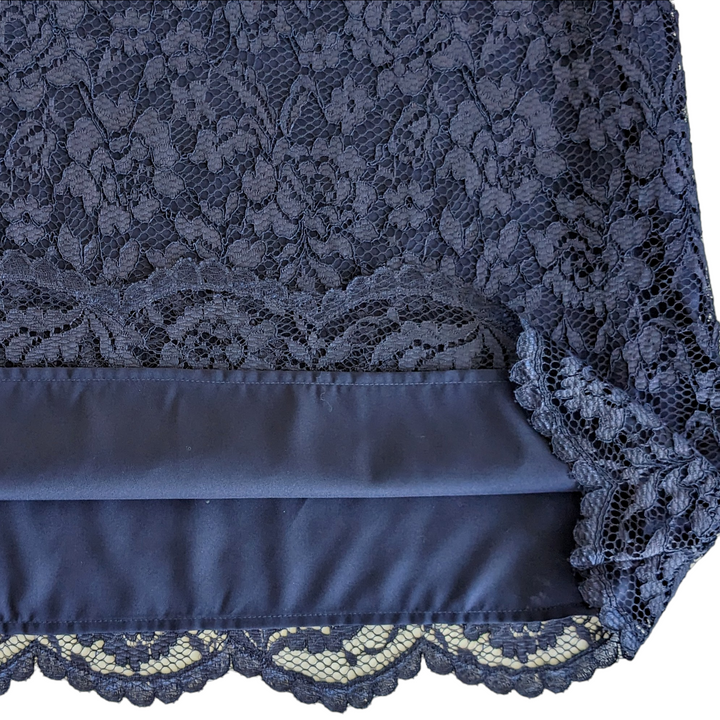 Cynthia Steffe Navy Lace Cocktail Dress Size 8