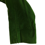 Talbots Green Velvet Blazer Size 12P