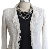 IRO Shavani Open Front Blazer with Fringe Size 34/6