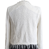 IRO Shavani Open Front Blazer with Fringe Size 34/6