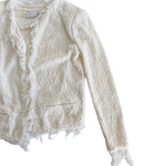 IRO Shavani Open Front Blazer with Fringe Size 34/6