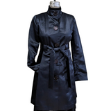 MICHAEL Michael Kors Satin Trench Coat Size Medium