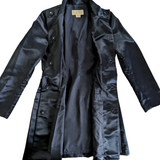 MICHAEL Michael Kors Satin Trench Coat Size Medium