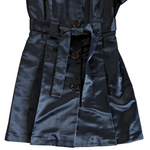 MICHAEL Michael Kors Satin Trench Coat Size Medium