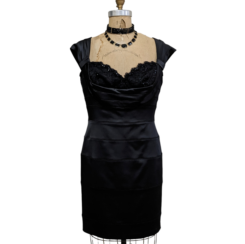 Black cocktail 2024 dress size 14