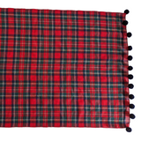 Vineyard Vines Red Plaid Scarf