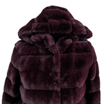 Christian Siriano Faux Fur Coat Size Small