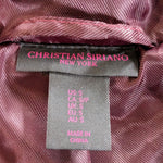 Christian Siriano Faux Fur Coat Size Small