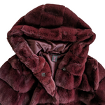 Christian Siriano Faux Fur Coat Size Small