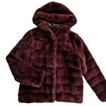Christian Siriano Faux Fur Coat Size Small