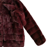 Christian Siriano Faux Fur Coat Size Small