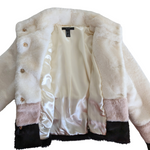 Forever 21 Faux Fur Cropped Jacket Size Small