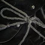 Etcetera Black Velvet Blazer Size 8