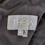 Theia Black and Gold Evening Gown Size 12