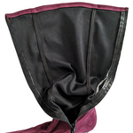 Pierre & Louise Burgundy Suede Tall Boots Size 39