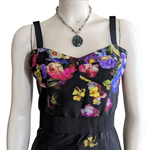 Milly Floral Bustier Dress Size 4