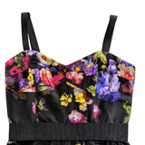 Milly Floral Bustier Dress Size 4